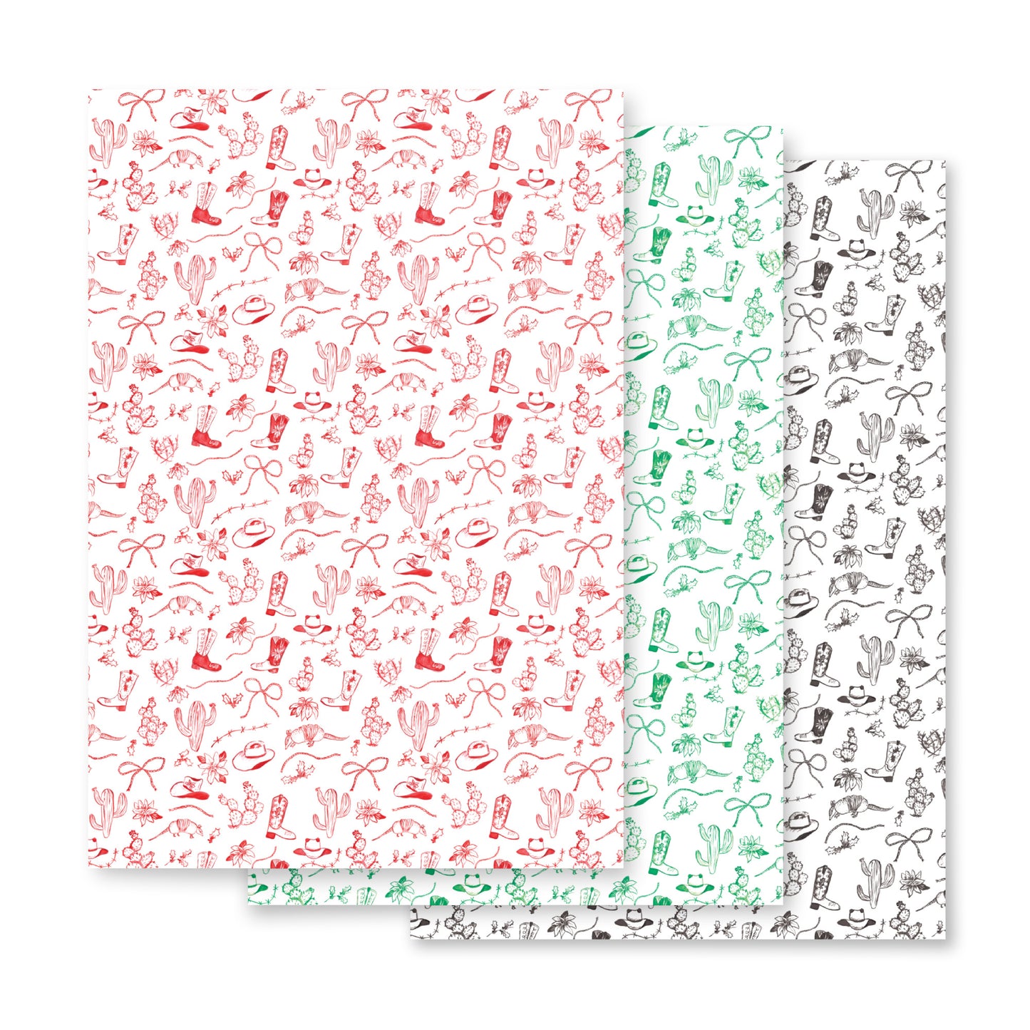 Texas Christmas Gift Wrap