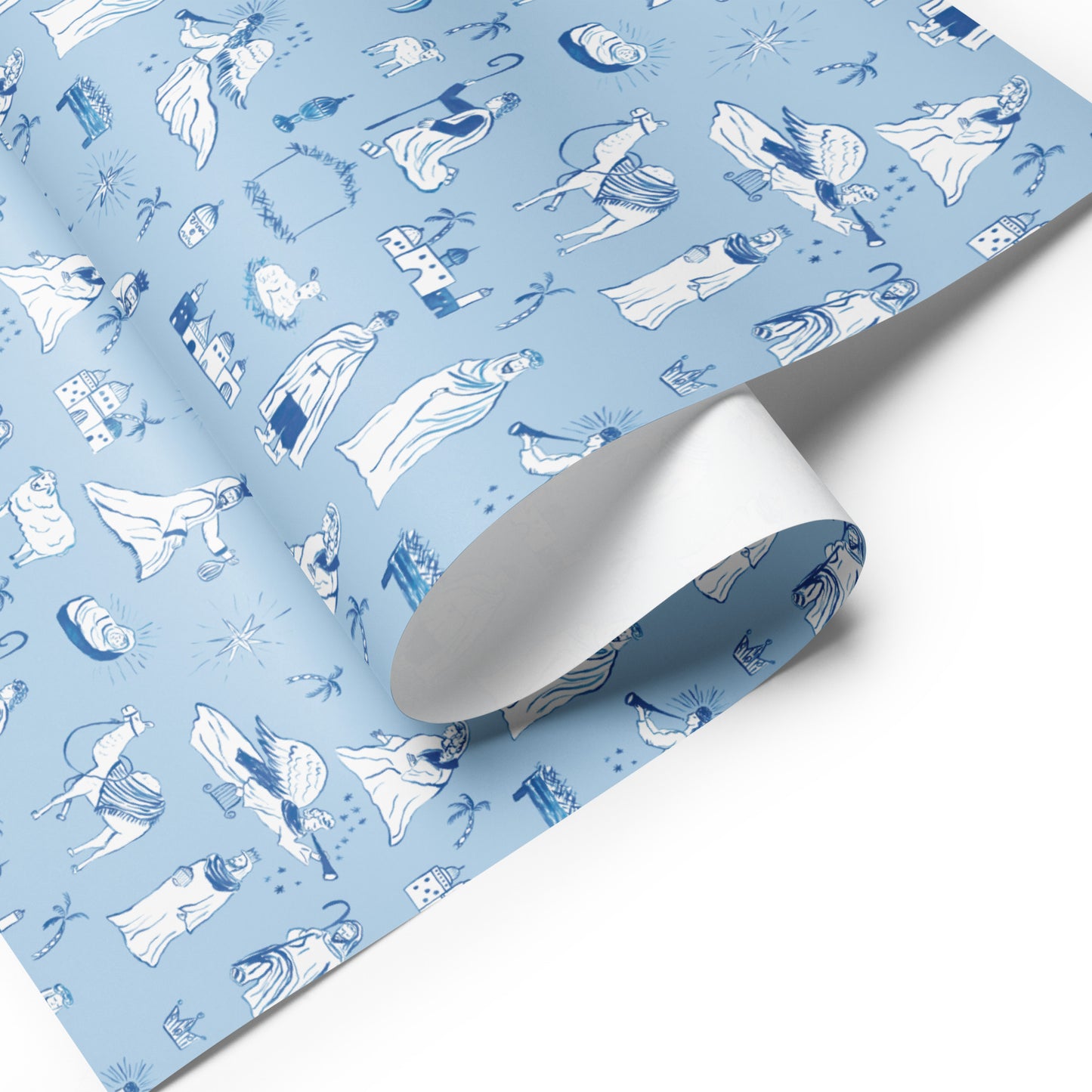 Silent Night Christmas Gift Wrap