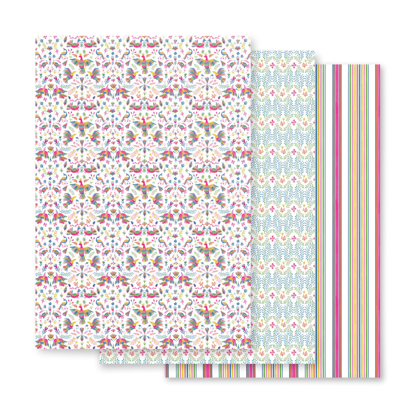 Colorful Otomi Gift Wrap