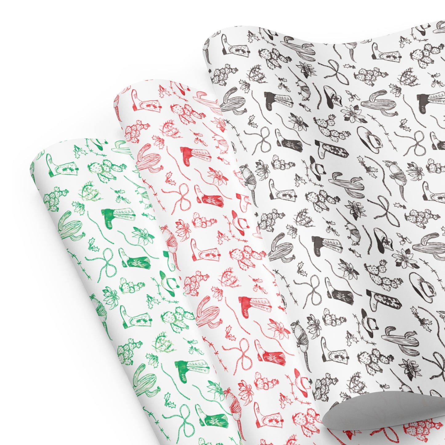 Texas Christmas Gift Wrap